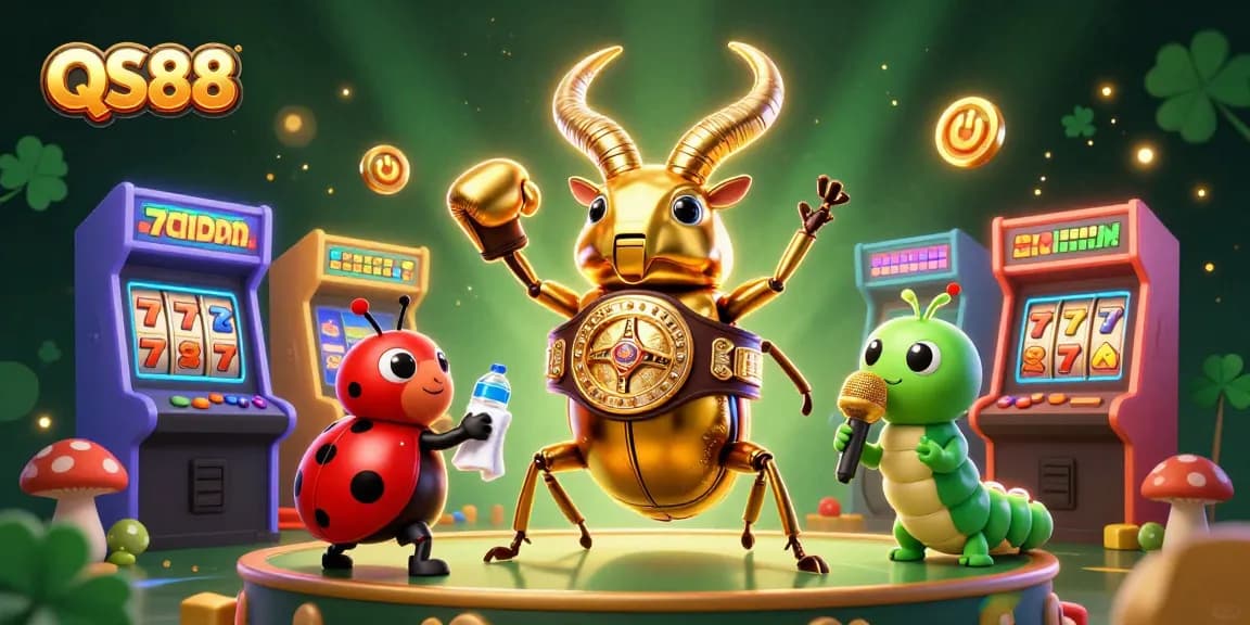 Engage in exciting gameplay at QS88 with vibrant characters and casino elements.