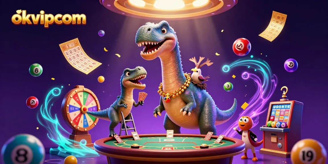 Experience the thrilling excitement of okvipcom with vibrant casino elements delighting players.