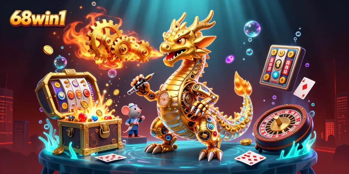 Experience casino thrills with 68win1 in a vibrant underwater gambling scene