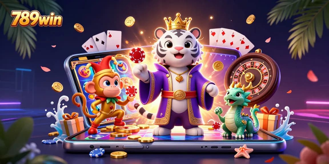 Experience winning at 789win with vibrant casino characters and games bursting with excitement.