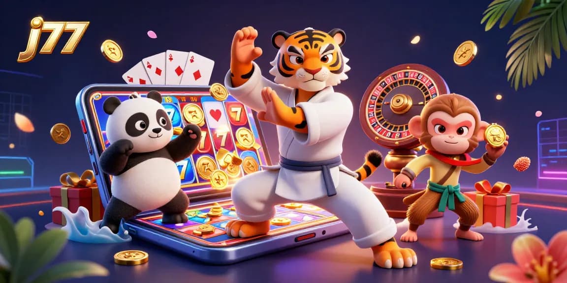 Experience excitement with J77's engaging online casino featuring slots, rewards, and thrilling gameplay.