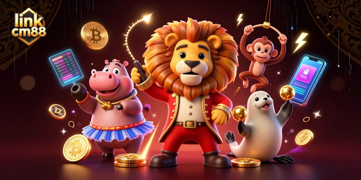 Engage in thrilling gameplay at link cm88 with vibrant casino characters and elements.
