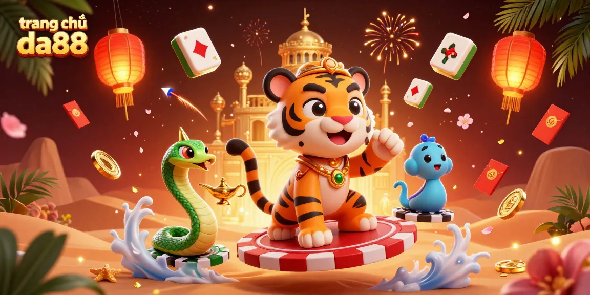Experience the thrill of winning at trang chủ da88 with an enchanting illustration showcasing a magical sultan's adventure!