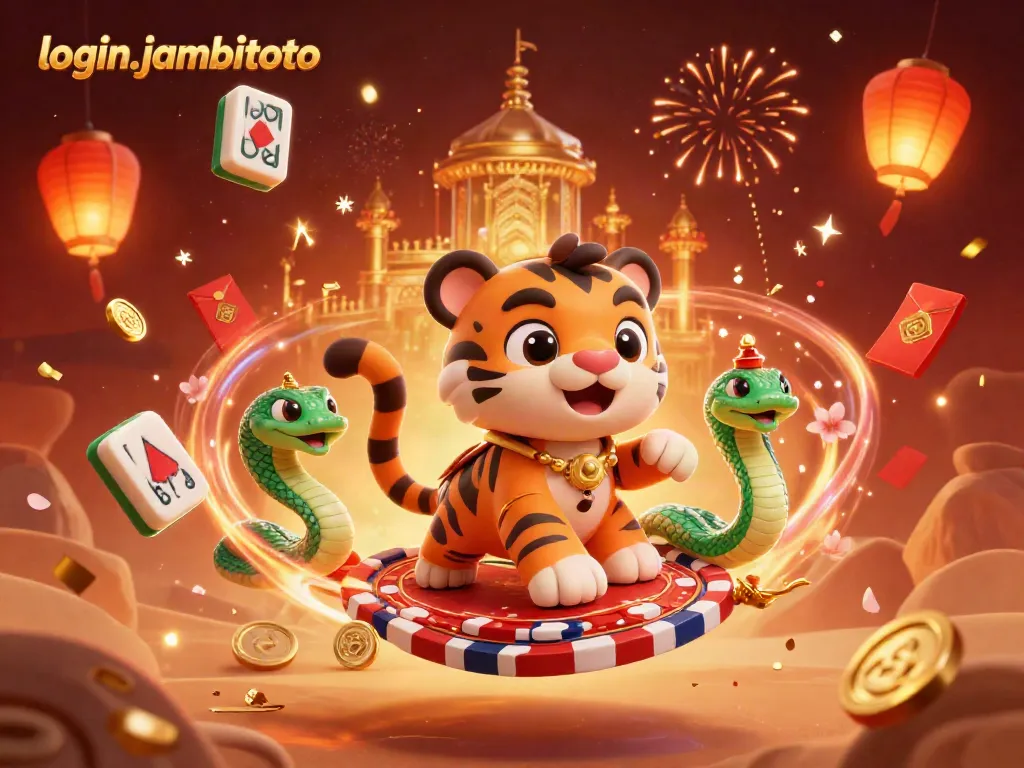 Engage in the exciting login jambitoto adventure with a vibrant and magical casino atmosphere.