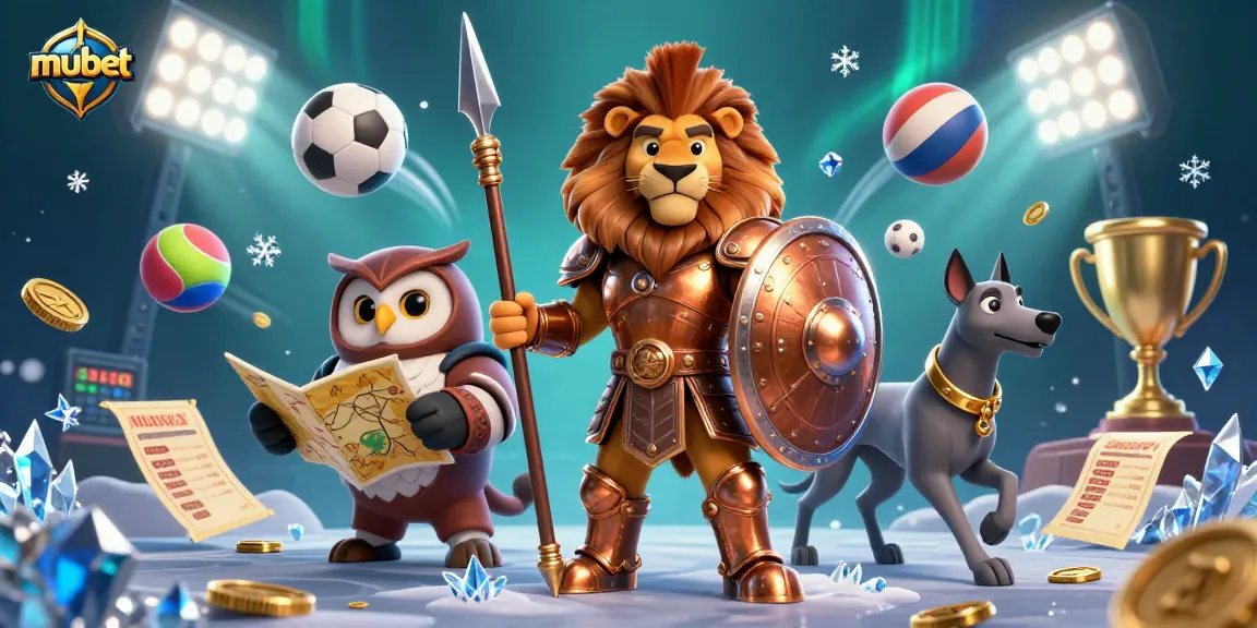 Mubet showcases thrilling sports betting opportunities with engaging elements for gamblers.