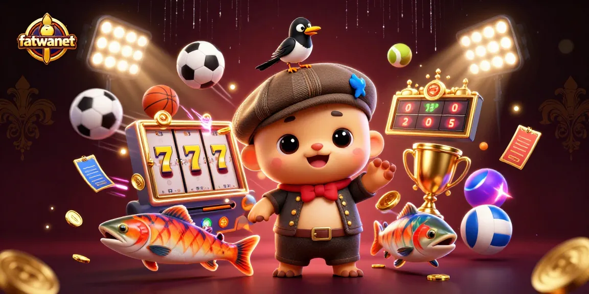 Experience excitement at fatwanet with unique slot games, 3D characters, and dazzling elements!