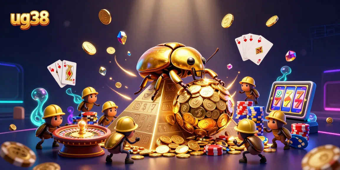 Engage with ug38's exciting casino adventure featuring golden beetles and dynamic games.