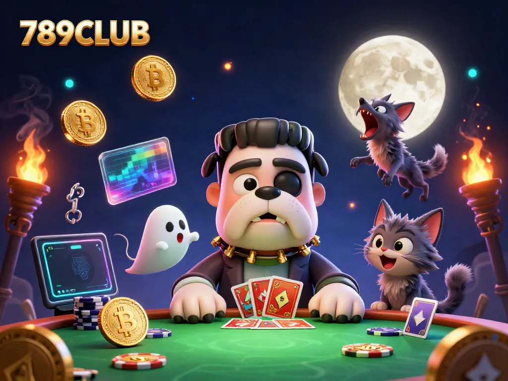 Experience thrilling card games at 789CLUB with vibrant, engaging 3D characters and crypto elements.