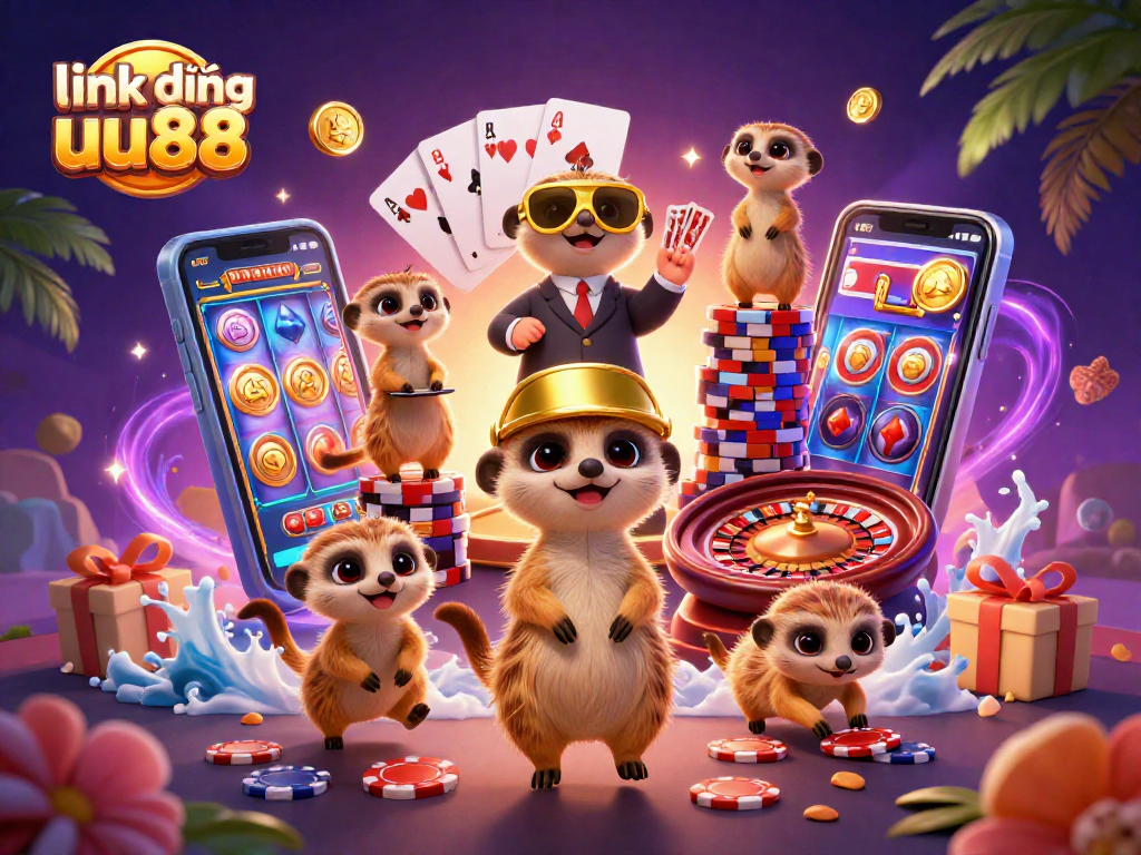 Engage in top-notch gaming with link đăng nhập uu88 as meerkats run a vibrant casino.