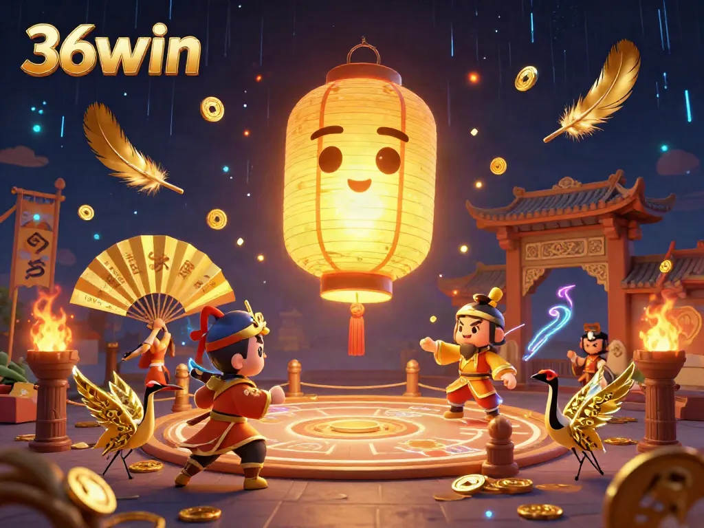 Experience thrilling gameplay at 36win with captivating visuals of a dynamic casino scene.