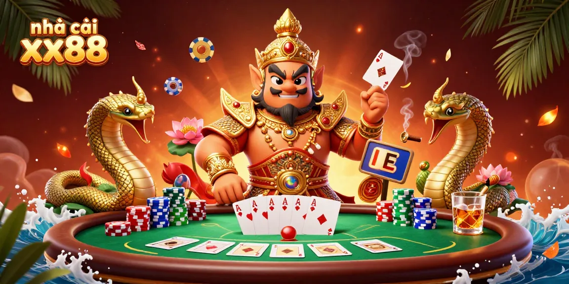 Win big at nhà cái xx88 with thrilling poker action and mystical guardians enhancing the gaming atmosphere.