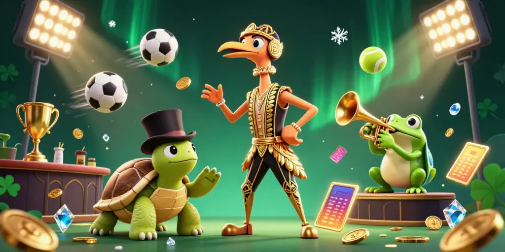 Experience SUNWIN's lively gaming atmosphere with unique characters and dynamic elements.