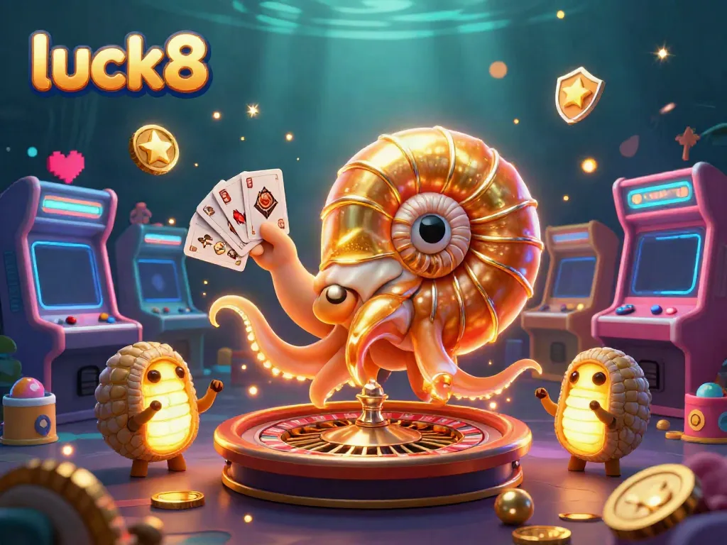 Experience thrilling gameplay at luck8, where a giant nautilus unveils casino excitement!