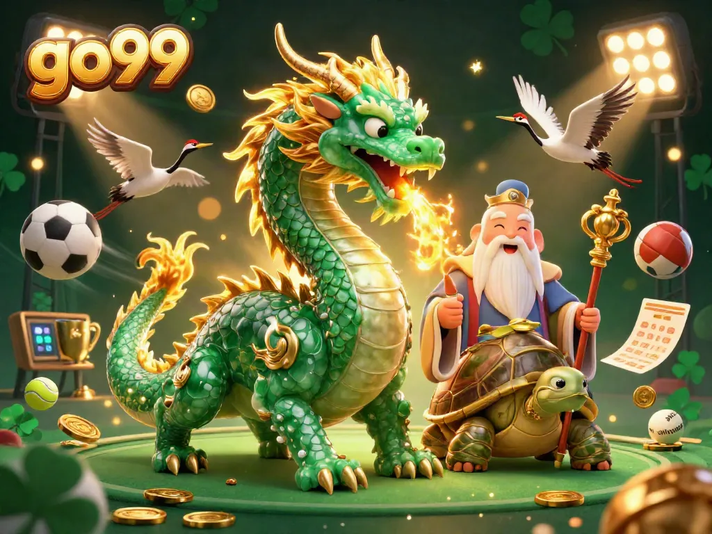 Engage with go99 by betting on dynamic sports scenes highlighted by mythical creatures and rich winning elements.