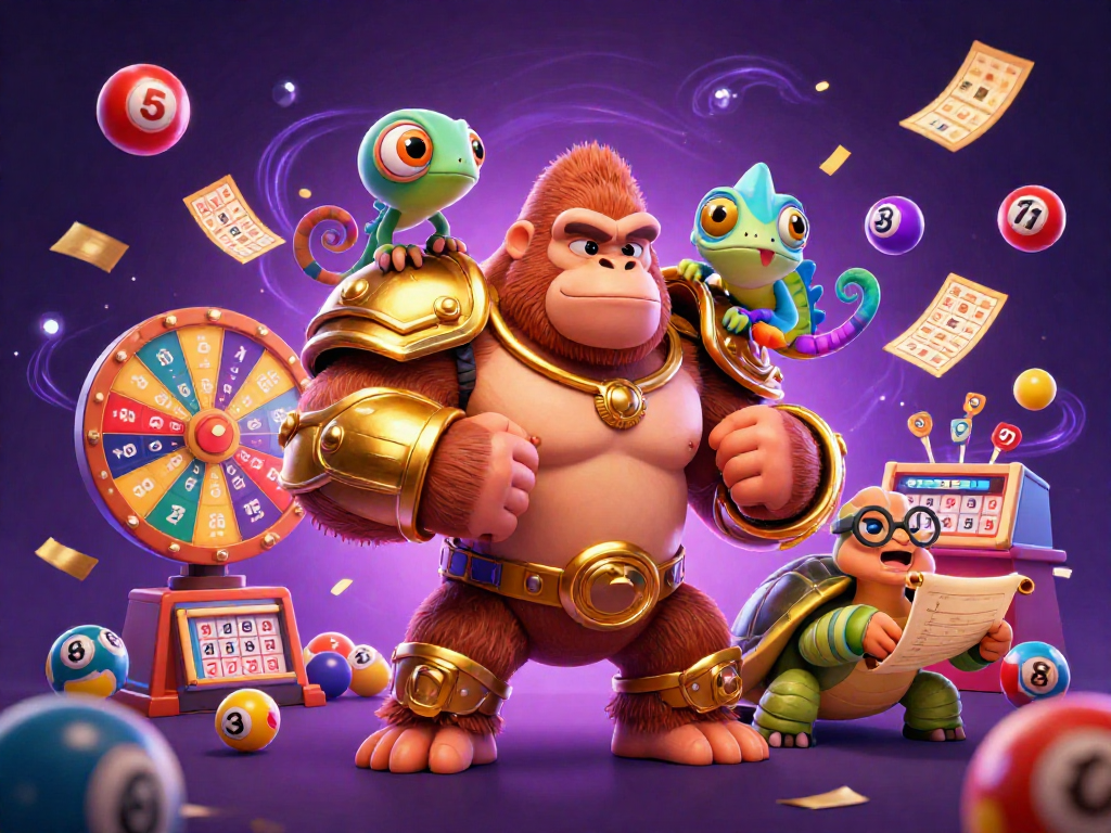 Engage with thrilling gaming at fly8889 with vibrant lottery balls and dynamic visual effects.