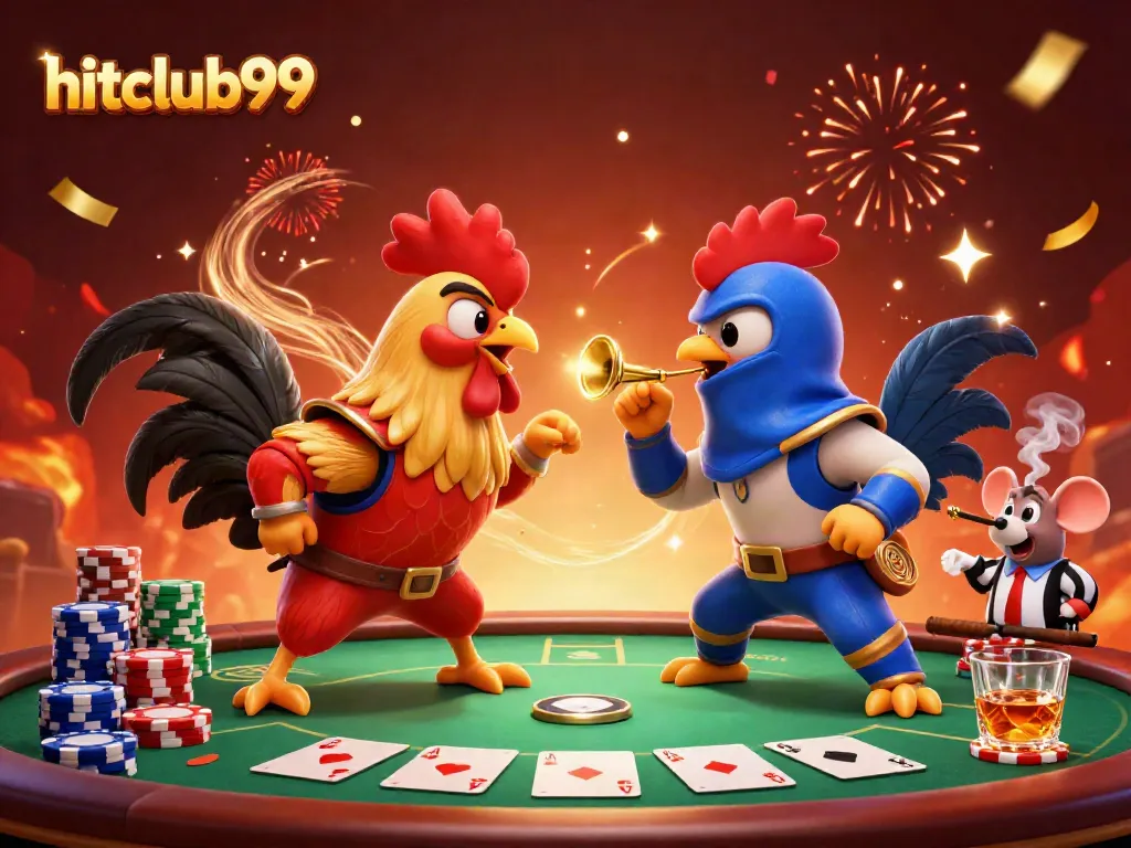 Experience high-stakes action and excitement at the hitclub99 casino with vibrant gambling elements.