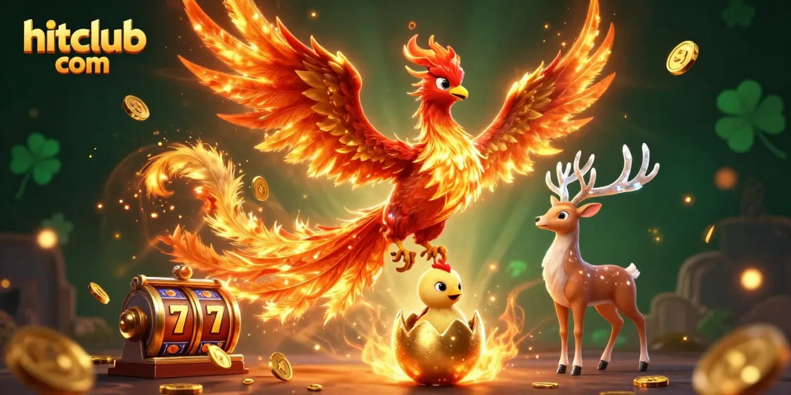 Engage with hitclub com; experience exhilarating gameplay with phoenixes, gold coins, and dynamic casino elements.