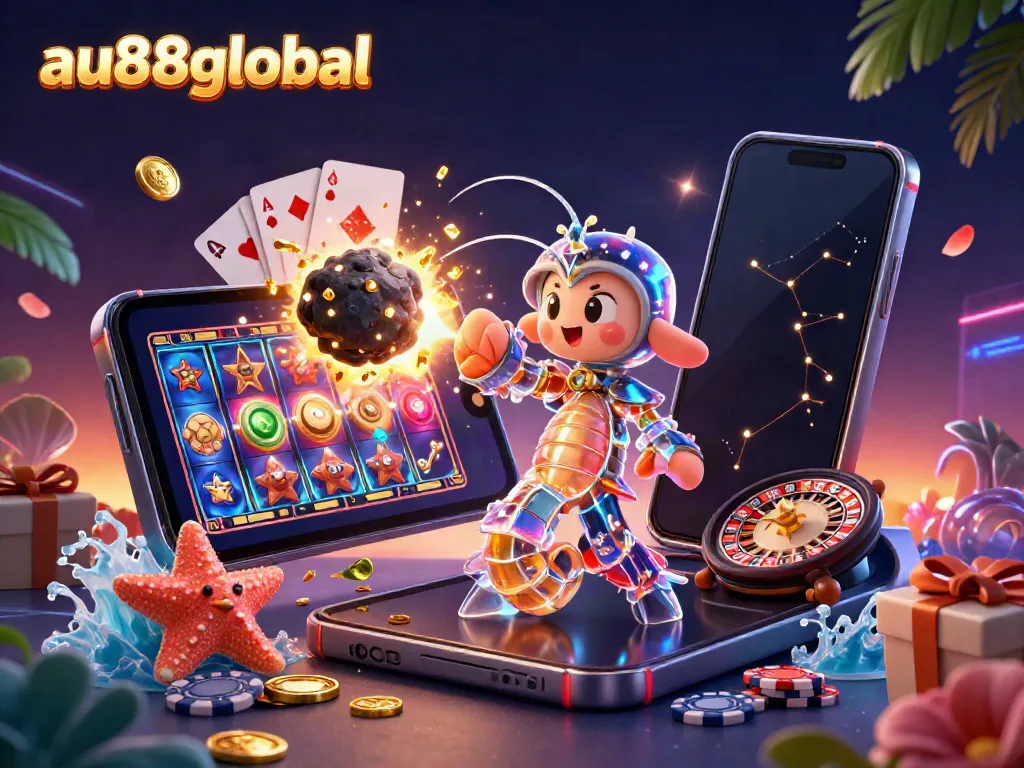 Experience thrilling betting action at au88global with vibrant, dynamic casino game elements.