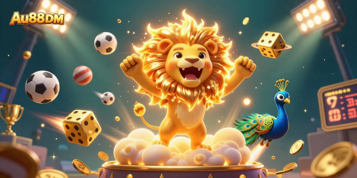 Win big with awesome bonuses at Au88 DM's vibrant online casino.